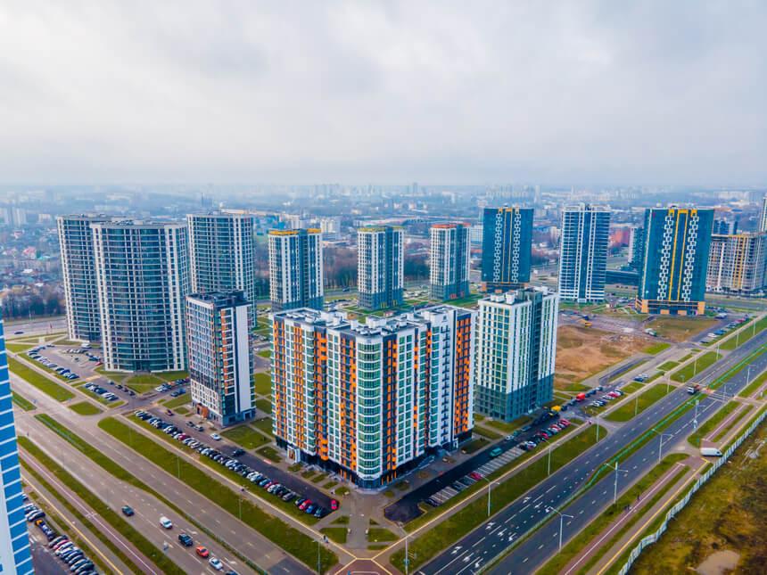 Квартал Северная Америка в Минск-Мир